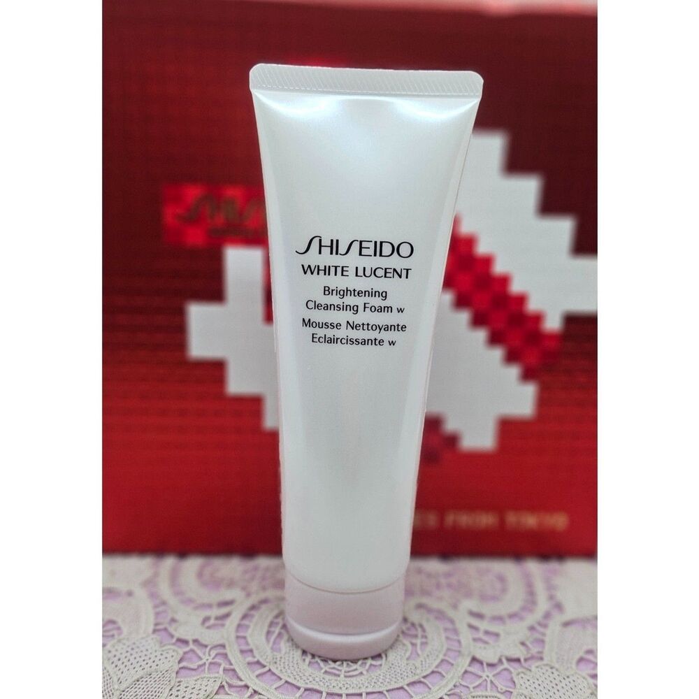 SHISEIDO WHITE LUCENT BRIGHTENING CLEANSING FOAM 4.7oz. New SALE!
